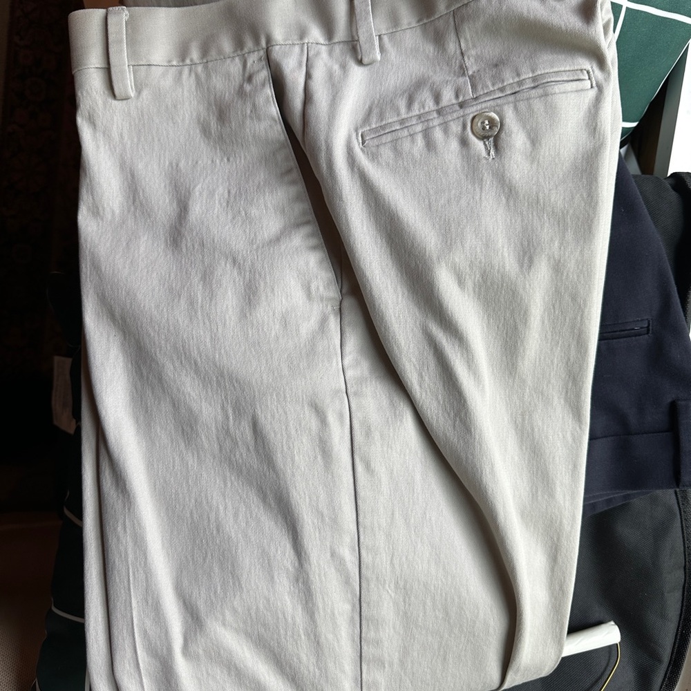 Men's Classic Beige Pants